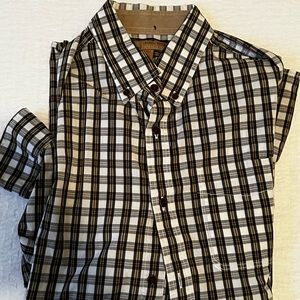 Mens M Banana Republic Long Sleeve Button Down